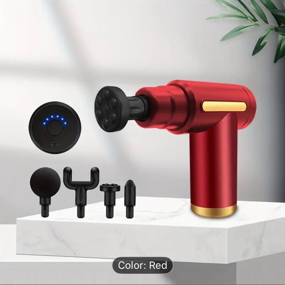 Electric Fascia Massage Gun in Multiple Colors NIB - Picture 3 of 5